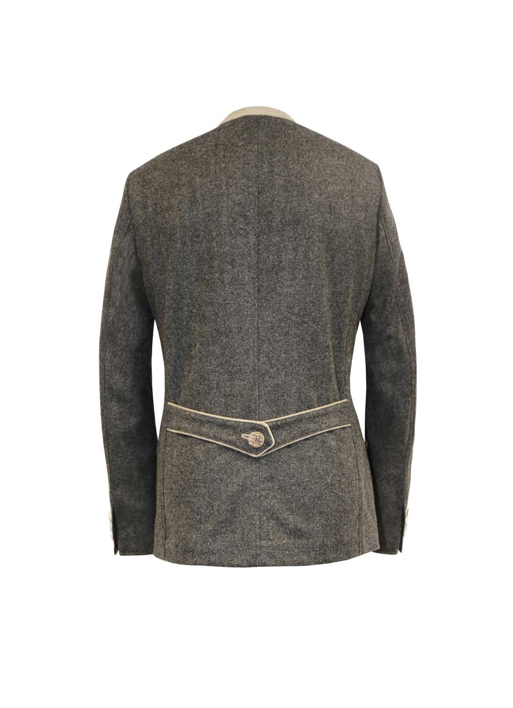 Jacke aus Loden Herren “Steinplatte”, grau melange