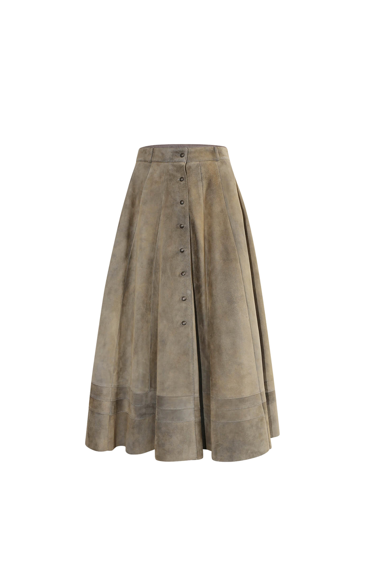 Goat Leather Skirt “Daisy”, inca