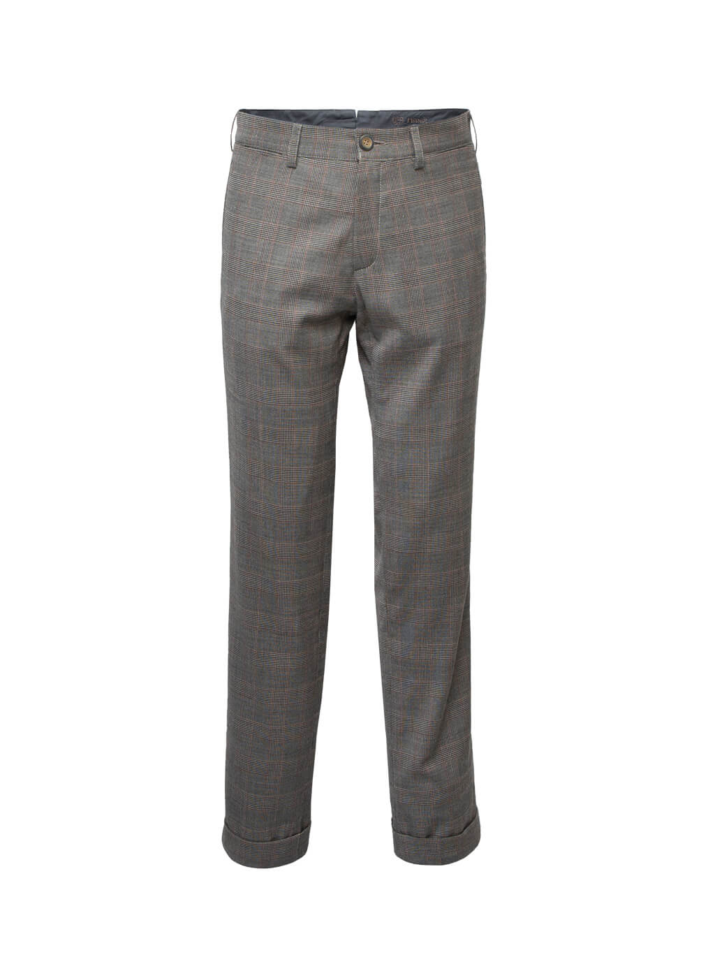 Fabric Trousers Men “Cooper”, brown bordeaux