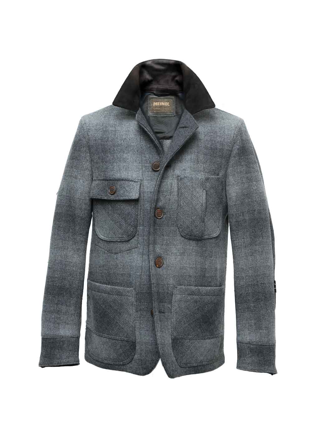 Fabric Jacket Men “Cooper”, karo grey