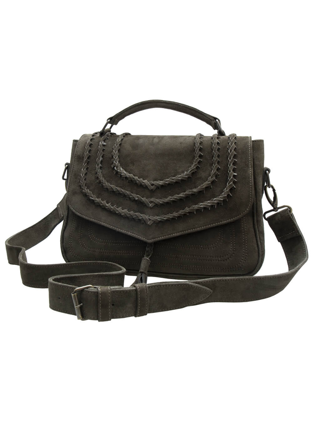 Goat Leather Bag “Just About you”, urban green