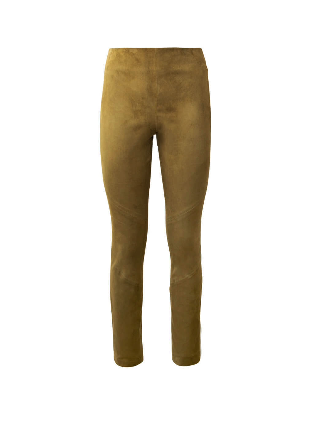 Goat Leather Trousers Stretch Women “Penny Lane”, hunting