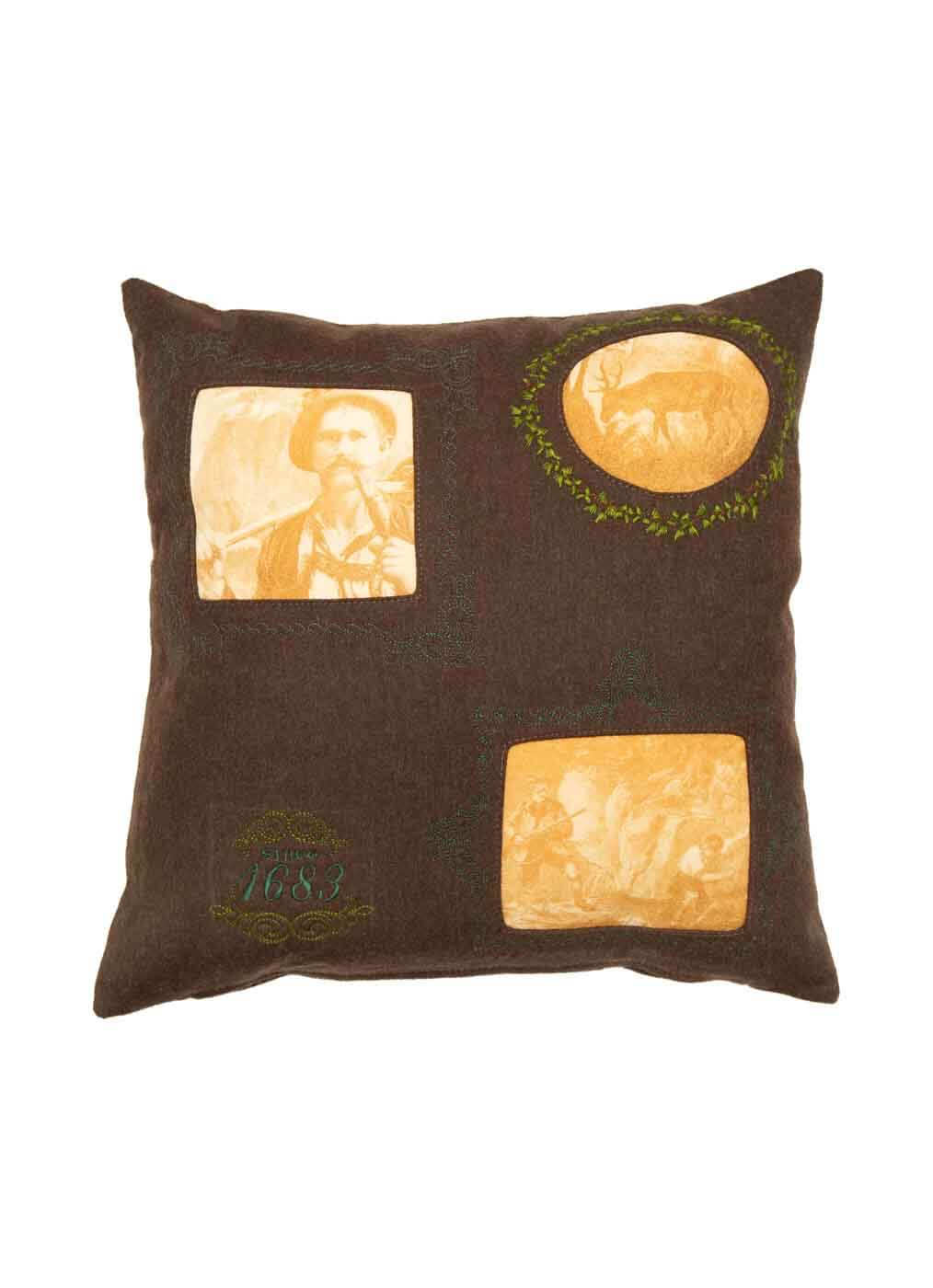 Loden Pillow “Wilderer M”, brown