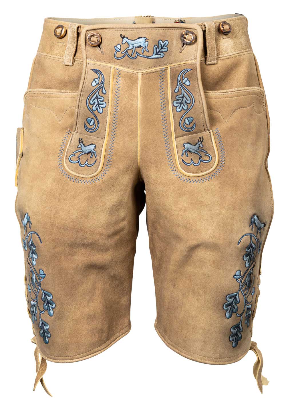 September Special: “Hochkaltern” Goatskin Pants, Includes Belt & Pouch