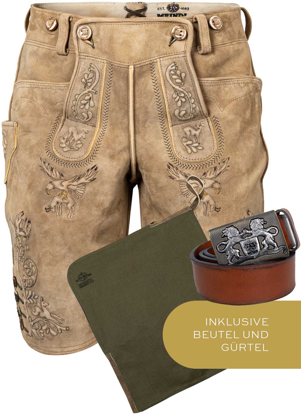 September Special “Hohenwerfen,” including belt & pouch