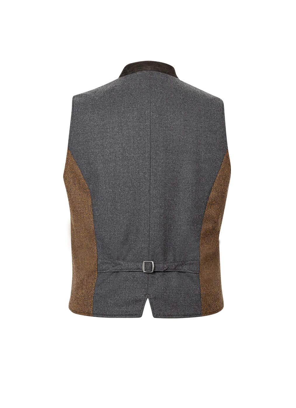 Stoffweste Herren “Lorenz”, cognac