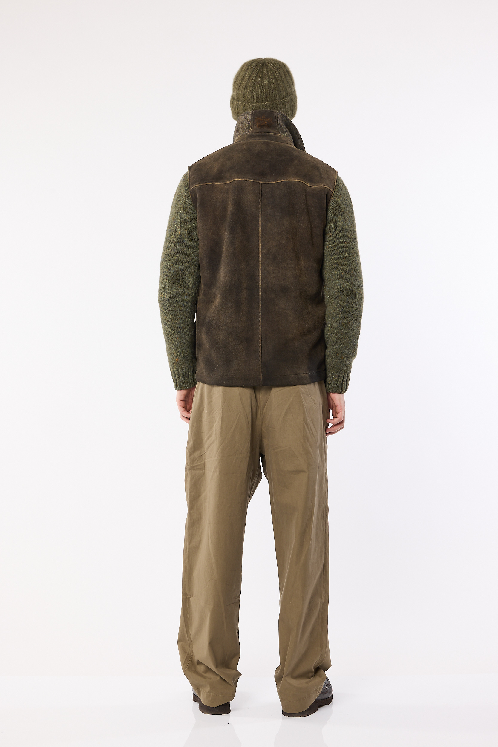 Hirschleder Herren Weste “Yukon Field”, ahorn