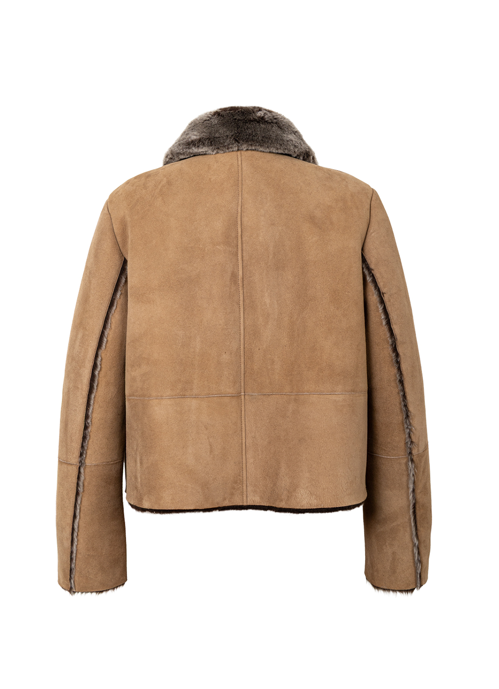 Lammfell Jacke Damen “Beliz”, camel