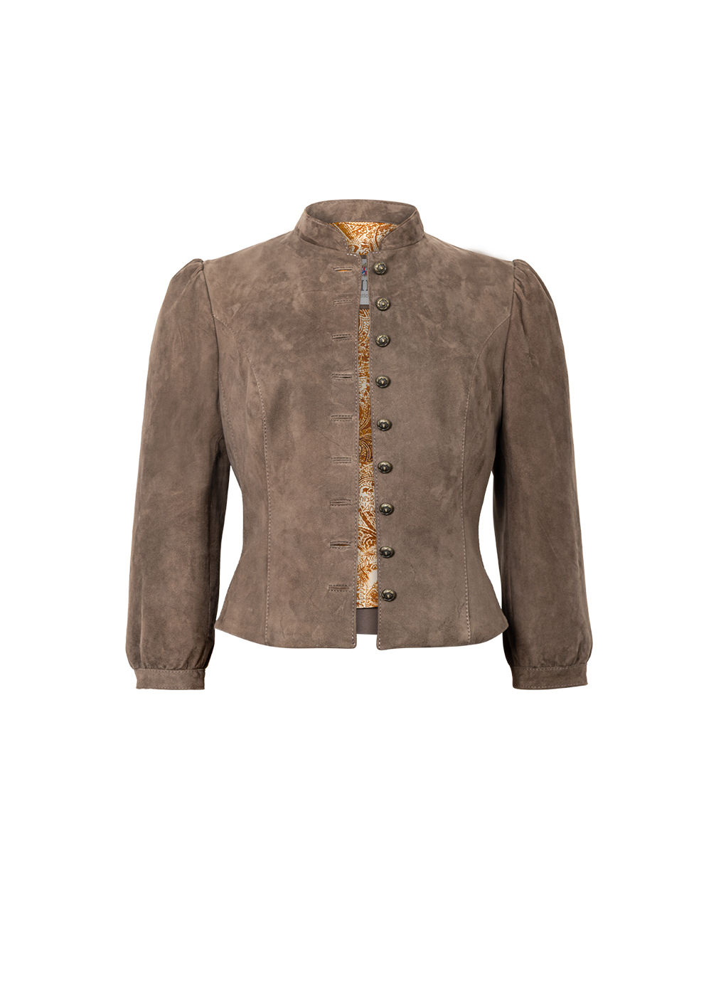 Ziegenleder Jacke Damen “Daria”, french grey