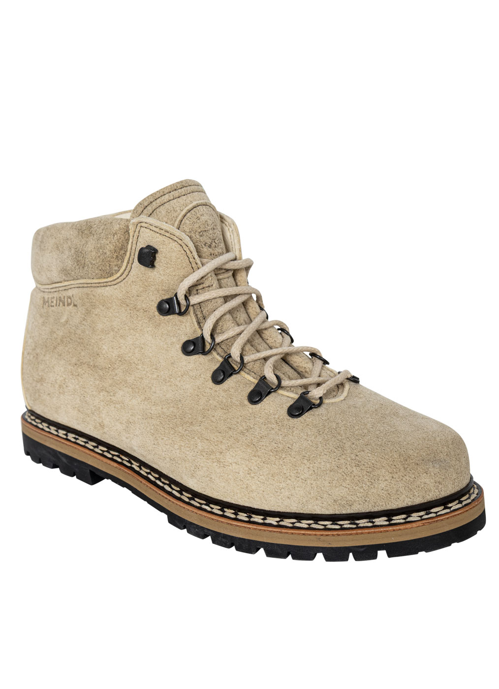 Deer Leather Shoe Men “Preber Hirsch”, glacier
