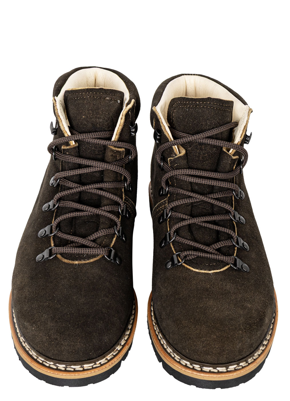 Deer leather shoe men “Preber Hirsch”, maple